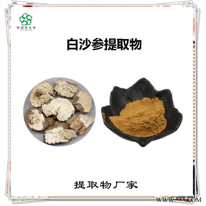 斯诺特 白沙参喷雾干燥粉 白沙参浸膏粉 水溶性食品原料图3