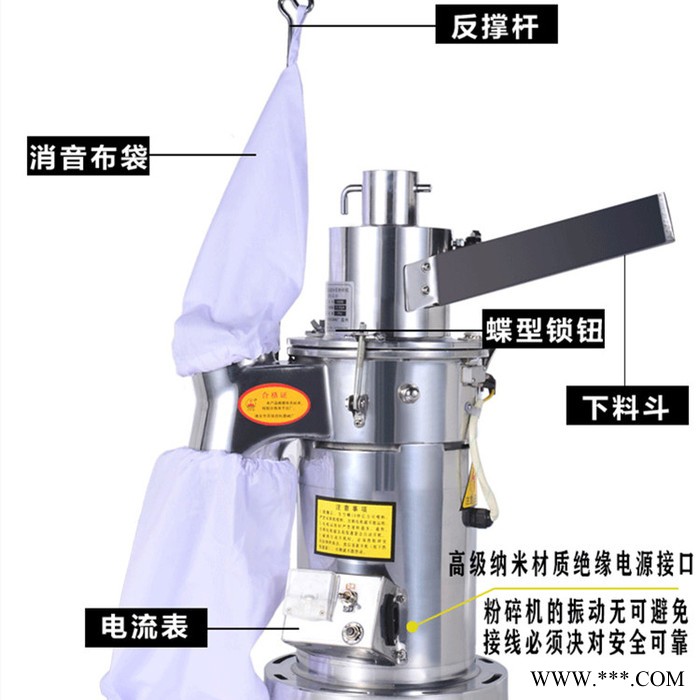 麦冬高效粉碎机 冠发黄芩粉碎机 当归粉碎机图1