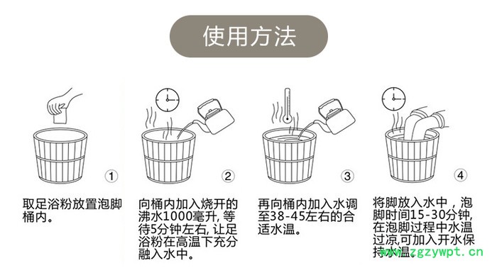 荣足堂苦参泡脚粉15g驱寒除湿排毒oem工厂直销图4