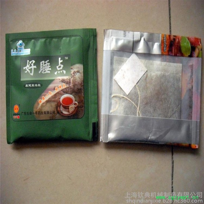 上海钦典全自动袋泡茶包装机菊苣栀子茶葛藤栀子茶代用茶包装机葛根茶葛花茶玉米须葛根苦瓜茶内外袋组合茶定量包装机图4