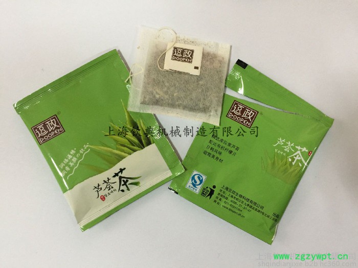 上海钦典全自动袋泡茶包装机菊苣栀子茶葛藤栀子茶代用茶包装机葛根茶葛花茶玉米须葛根苦瓜茶内外袋组合茶定量包装机图5