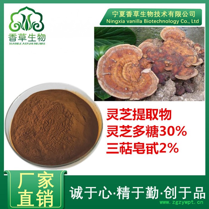 灵芝粉一手货源  破壁灵芝孢子粉破壁率95%  宁夏厂家供应灵芝粉200目 灵芝多糖图8