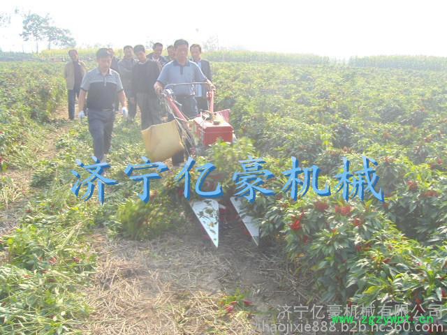 当涂县药材割晒机 亿豪多功能小型大马力割晒机 农用收割机节能高效两行小型玉米收获机图6