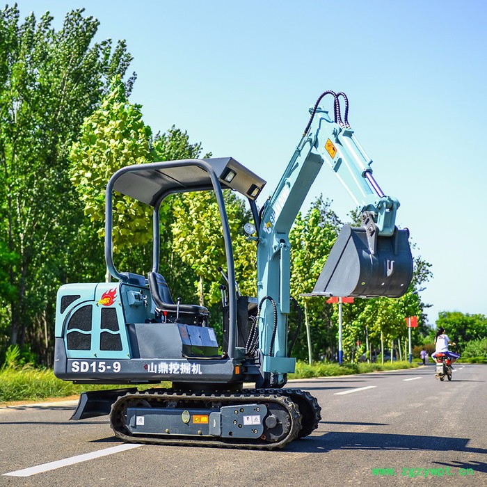 5万元下的农用微型挖掘机  挖药材用的小型挖掘机 小型钩机报价图5