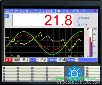 厦门伯特仪表BOTABT905 BT9S温度记录仪控制调节记录仪