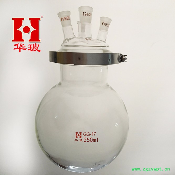 【】四口烧瓶 四口/开口反应器 5000ML （可定做）反应釜图2