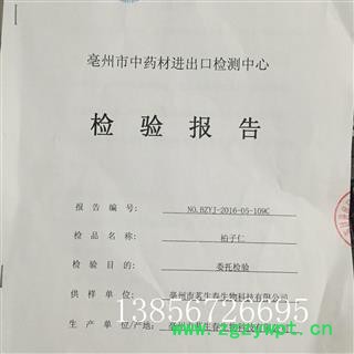 店家主推出口级99%纯仁柏子仁带药检报告物 茗生春药材总公司 一手货源  7天无理由退换图4