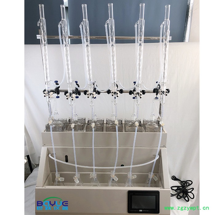 巴跃仪器一体化蒸馏仪 简易型蒸馏仪 BA-ZL6P 中药材二氧化硫蒸馏仪厂家直供图3