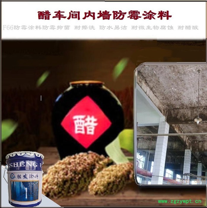 F66防霉涂料水漆 食品车间内墙涂料 中药厂防霉防水涂料