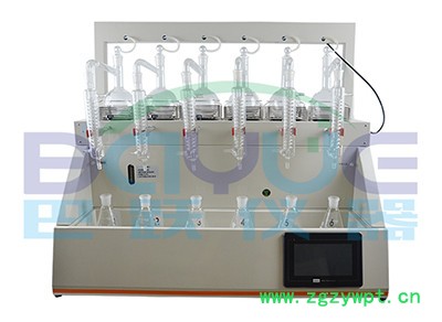 长沙巴跃BYSO2-4 中药二氧化硫蒸馏装置图5