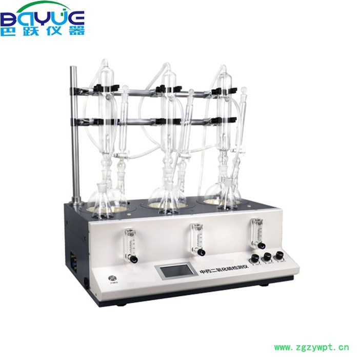 中药二氧化硫蒸馏仪BYSO2-4  二氧化硫蒸馏装置价格图4